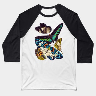 Butterflies Watercolor #7 Baseball T-Shirt